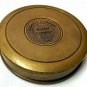 Antique Brass Nautical Poem Compass With velvet Pouch Bag Collectible Gift