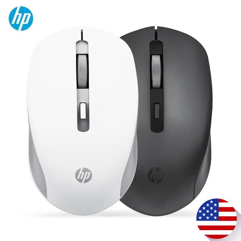 HP Wireless Silent Mouse: Ergonomic Right-Handed Design & 2.4GHz Reliable Connection Perfect For PC