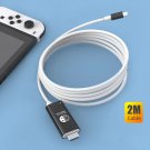 Portable Switch Dock USB Type C To HDMI Conversion Cable For TV Docking Mode On Nintendo Switch