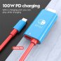 Portable Switch Dock USB Type C To HDMI Conversion Cable For TV Docking Mode On Nintendo Switch