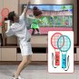 Nintendo Switch Sports Game Accessories Bundle 10 In 1 Kit Wrist Straps,Tennis Rackets,Golf Club