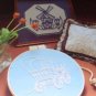 Candlewicking Embroidery Sampler Designs Book Butterfly Covered Wagon Violin Eagle Dutch Windmill