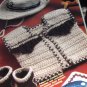 Annie's Pattern Club Needlecraft Special #1 Cowboy Hat Bacon Eggs Crochet Plastic Canvas