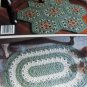 Leisure Arts Crochet Quick Throw Rugs, Crochet 7 Designs by Maggie Weldon, Leaflet 2608