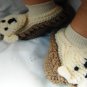 Slipper Socks for Baby to Crochet by Sue Penrod, bunny, bear, Mary Janes Leisure arts 2612