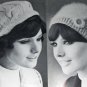 Stoles Hats Scarfs BoHo style from 1963 Knit or Crochet