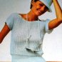 Reynolds Summertime Crochet Bikini Knitting Pattern Summer Tops Sleeveless Shirt Cardigan