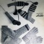 Hilde 117 MITTENS SOCKS ACCESSORIES Dog Sweater Golf Mitt knit 16pg booklet 1967