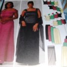 Plus size 2 Piece Gown Sewing Pattern for Queen Sizes 18-24 Simplicity 5924 Mother of the Bride