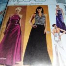 Prom Dress Halter Style Evening Gown Sewing Pattern McCall's 3435 Size 10-14