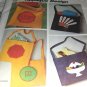Tote Bag with transfers for appliques and cross stitch sewing pattern Simplicity 6488 14" x 16"