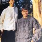 Tivoli Aran Crew Neck Pullover and Sweater Knitting Pattern for Women and Children