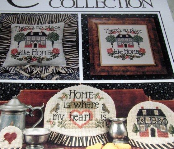 Cross Stitch Pattern Home is Where Heart Is Cricket Collection No. 105 Home Sweet Home