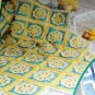Applique Motif Afghan Crochet Patterns Six Designs House of White Birches