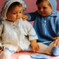 Knitting and Crochet Vintage Pattern Bernat Babies Gown Layettes Afghans Dress