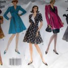 Vogue 2813 Sewing Pattern Womens Misses Tunic Dress or Suit Jacket and Skirt  size 6 8 10