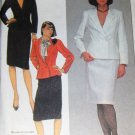 McCall's 8494 Sewing Pattern Classic Misses Suit Office Wear Jacket and Skirt  size 10
