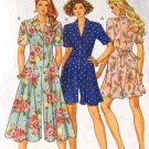 Culotte Dress Pattern Butterick 6035 sizes 6, 8, 10 shorts and dress in one.