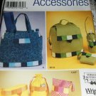 Quilted Bag Back Pack Fanny Pack Fat Quarters Sewing Pattern Simplicity Accessories 5320