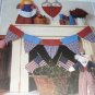 Patriotic Decor McCall's Crafts 3779 Card Holder Door Hanging Angel Greeter