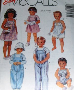 Children's Patterns - Kwik Sew Overalls Pattern