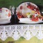Magic Crochet Pattern Magazine Number 95 April 1995 Doilies, Knit and Crochet Top, Tablecloth