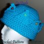 Jughead Beanie Crown Hat PDF Crochet  Pattern Instructions Teen Adult Size LaStade Designs
