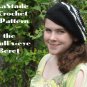 Glow in the Dark Bull's-eye Beret Hat Crochet Instructions LaStade-Designs PDF Pattern