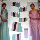 Sewing Pattern Plus Size Prom Evening Gown Wrap, Tops Skirts Size 14 16 18 20 Simplicity 9466