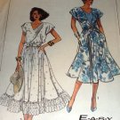 Easy Summer Dress Sewing Pattern Simplicity 7941 Size 6-12
