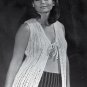Gypsy Retro Hippie VESTS crochet knitting patterns vintage Boho designs