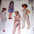 Jumpsuit and Romper Sewing Pattern McCall's 4693 Child Size 4