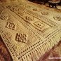 Afghan Book 2 Leisure Arts Crochet Knitting Patterns Leaflet 102