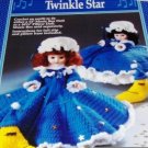 Fibre Craft Pillow Doll Music Box Doll Dress Twinkle Star Crochet Pattern FCM211