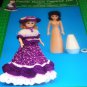 Miss Amelia Southern Bell Air Freshener Doll Musical Fragrance doll Crochet Pattern