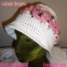 PDF Crochet Pattern Circle of Rings Cloche Hat  Rings are Interlocking around the Hat