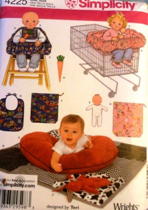 Amazon.com: Sim
plicity Sewing Pattern 2273 Baby Bibs, One Size