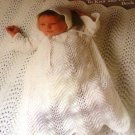 Crochet Knit  Pattern Leisure Arts 460 Baby Layettes Book 2