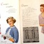 Stoles Shrugs Shawls Vintage Crochet Knitting Pattern Star Book 103
