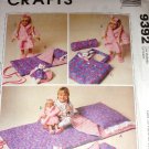 Sleeping Bag for Child McCall's 9392  for Child and 18" doll Slumber Party UNCUT Sewing Pattern