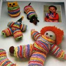 Yo Yo Doll Dog Owl Clown Vintage Toy Sewing Pattern Simplicity 8225