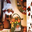 McCall's Crafts 8328 Christmas Wreath Ornaments Stocking Centerpieces Sewing Pattern