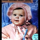 Vintage Knitting Pattern Bear Brand Baby Book Vol 339 Infants to 4 years.