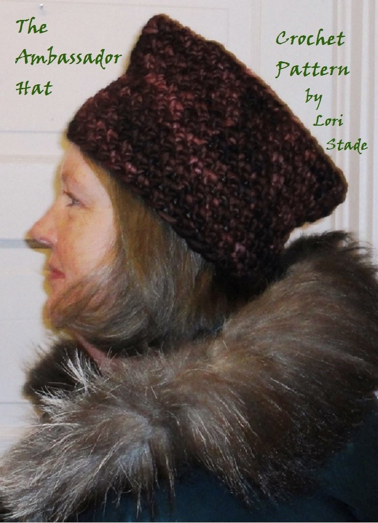 PDF Crochet Pattern Ambassador or Persian Lamb Hat by LaStade Designs