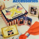 Patriotic Accessories Plastic Canvas patterns Annie's Attic 87B44