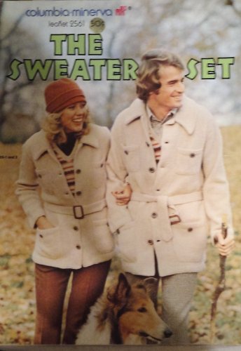 Columbia MInerva The Sweater Set Knitting Pattern leaflet 2561