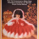 Little Red Riding Hood Pillow Doll Bed Doll  Crochet Pattern  Fibre Craft FCM147
