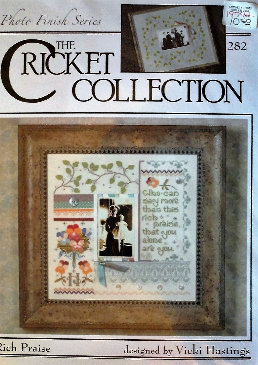 The Cricket Collection no. 282 Rich Praise photo finish Series