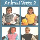 Leisure Arts 677 Quick to Knit Animal Vests 2 Designed by Joan Beeb