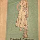 Vintage Mail Order Misses Halter Dress Sewing Pattern 4909 Size 14